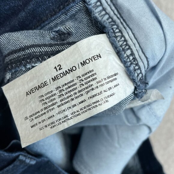 NEW Gloria Vanderbilt Women's12 Amanda High rise Classic Fit JeansTapered Leg - Picture 8 of 12